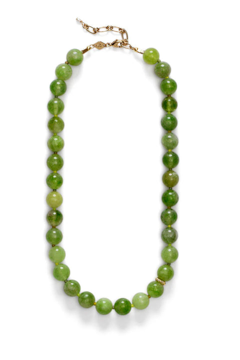 Halskjede - Ball Sage Green