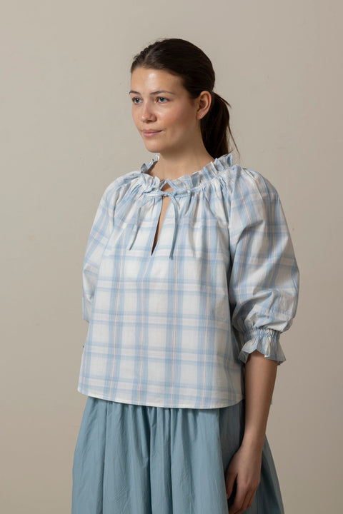 Bluse - Newmoon Blouse Vintage Check