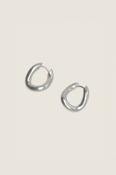 Øreringer - Thorn Hoop Tiny Silver