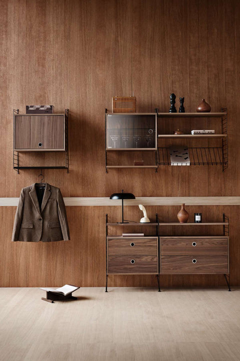 Skap - Vippedør 58x30x42 Valnøtt