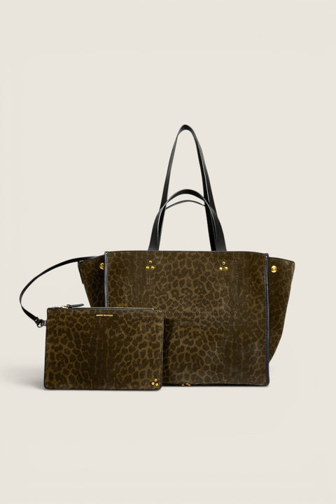 Veske - Leon Imprime Leopard Kaki