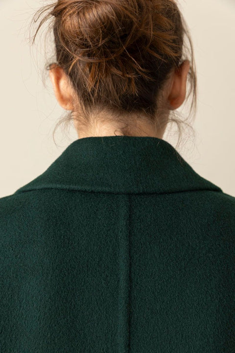 Kåpe - Single Breasted Classic Coat Juniper