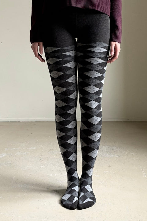 Strømpebukse - Harlekin New Dark Brown