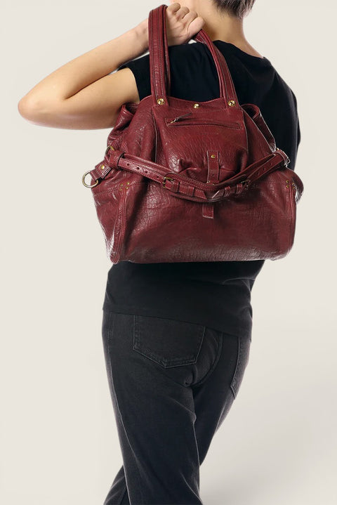 Veske - Billy M Bubble Burgundy