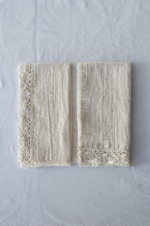 Serviett - Lace Natural