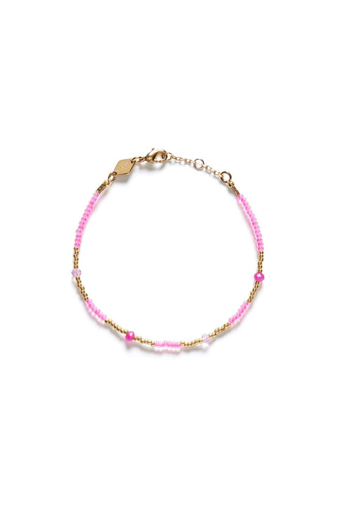 Armbånd | Clemence Bracelet Hot Pink