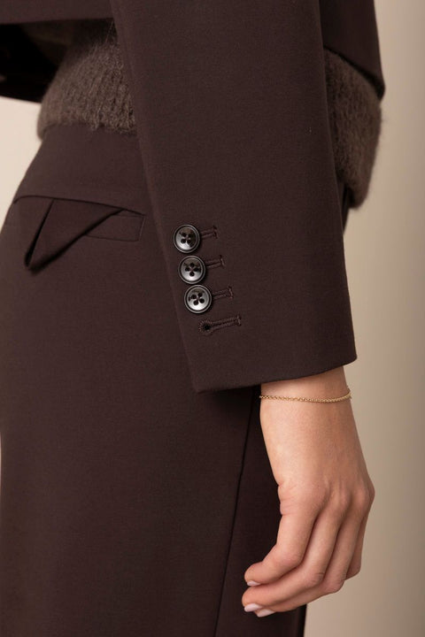 Jakke - Emotional Essence Jacket Dark Chocolate