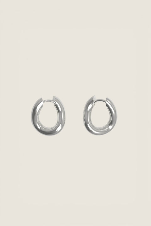 Øreringer - Thorn Hoop Tiny Silver