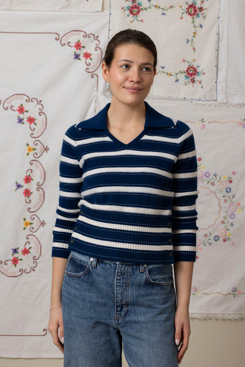 Genser - Port Polo Navy Combo