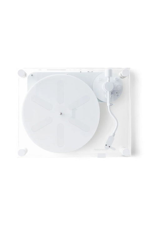 Platespiller - Transparent Turntable White