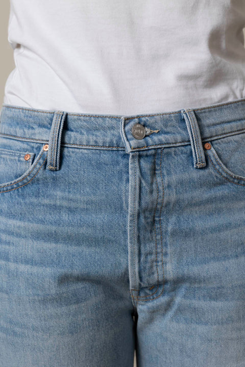 Jeans - The Dodger Button Hover Cuff I Could Care Less