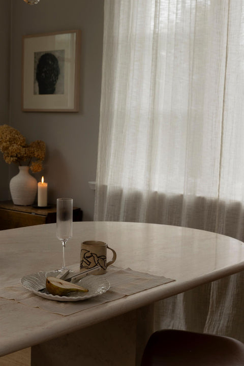 Spisebord - Claude Travertin Light Beige