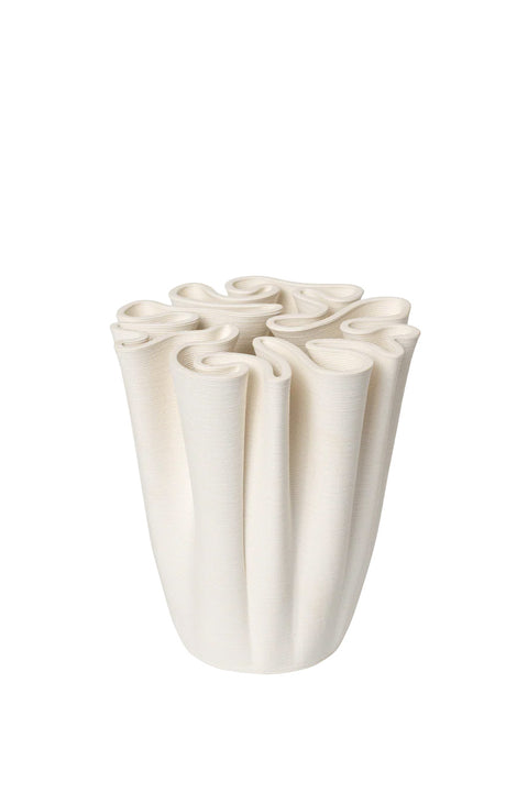 Vase - Dedali M Off-White