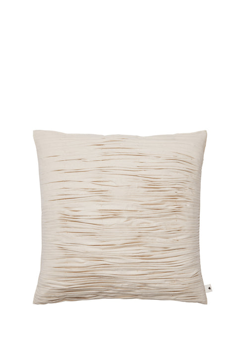 Putetrekk - Falda Smocked 50x50cm Undyed