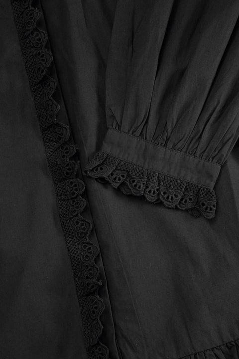 Kjole - Lulu Shirtdress Black