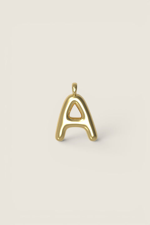 Anheng - Letter Charms S Plated