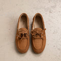 Sko - Boat Loafer Woven Cognac
