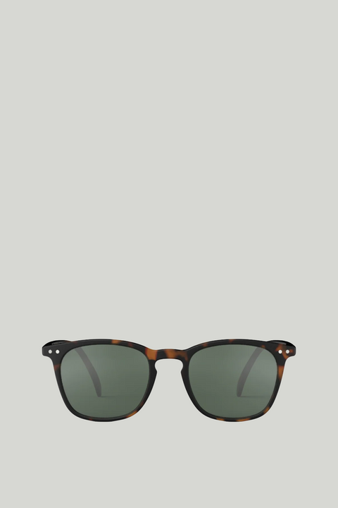 Solbriller - #E Tortoise Green Lenses