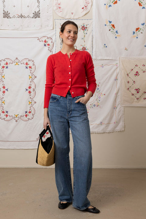 Cardigan - Compass Jane Scarlet