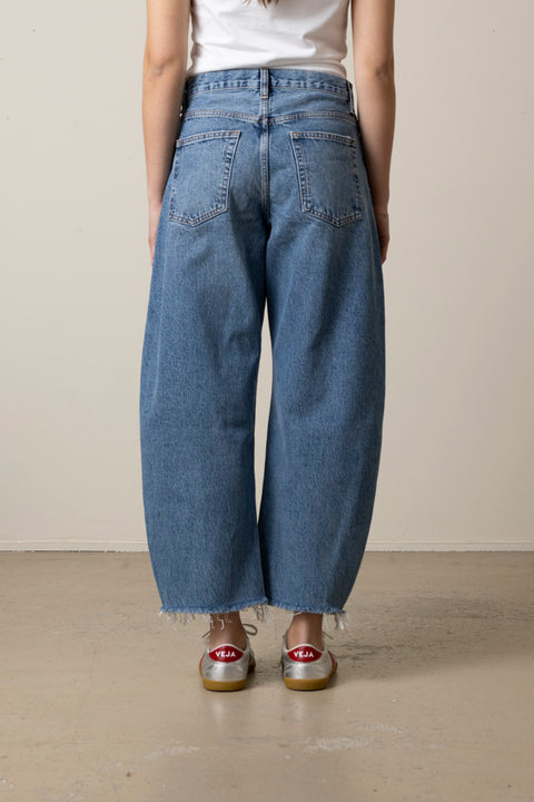 Jeans - The Bubble Crop Rapture Raw Fray