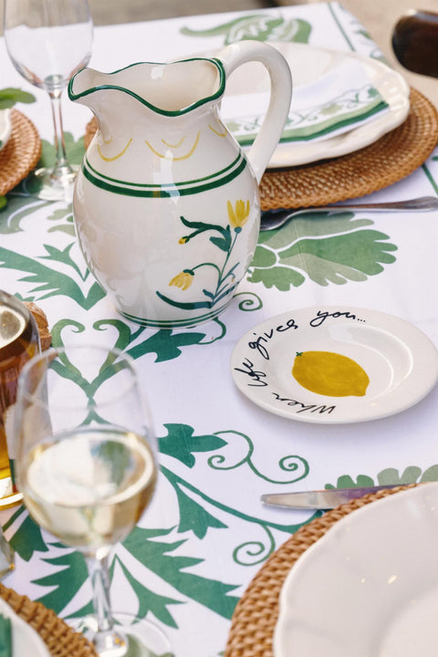 Tallerken - Lemon Tapas Plate 15cm Yellow