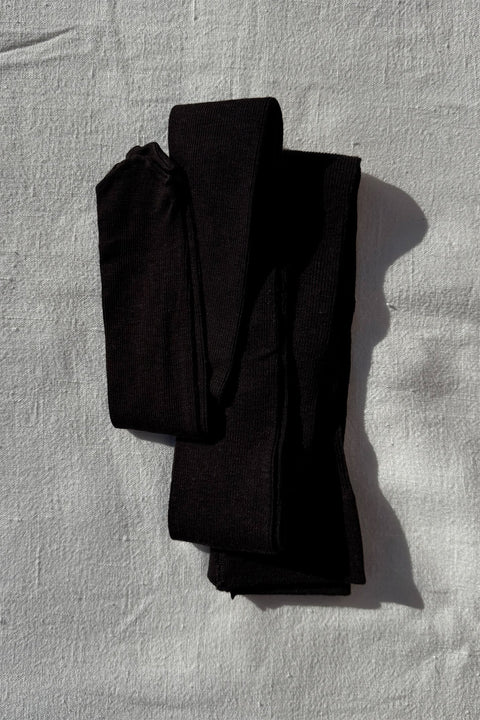 Strømpebukse - Merino Tights Dark Brown