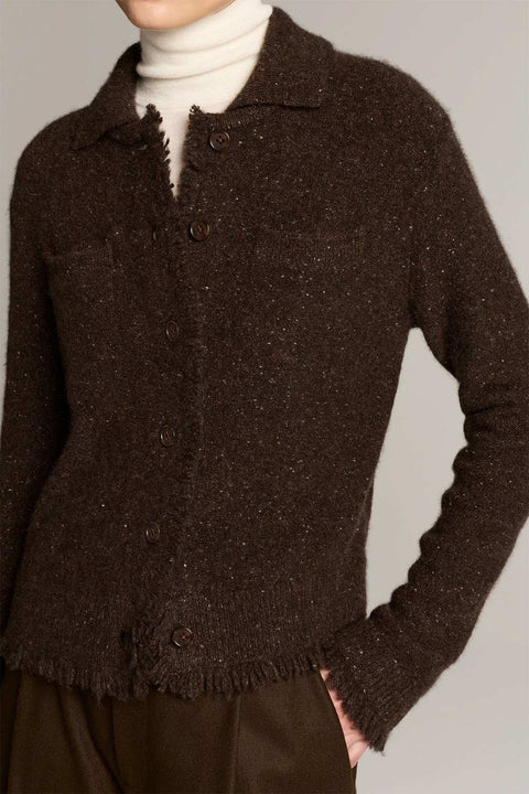 Cardigan - Shrunken Jacket Pinewood Donegal