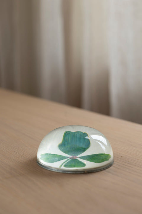 Papirvekt - Decoupage Clover