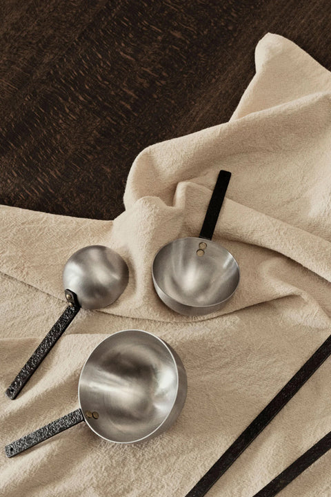 Måleskjeer - Obra 3pk Stainless Steel