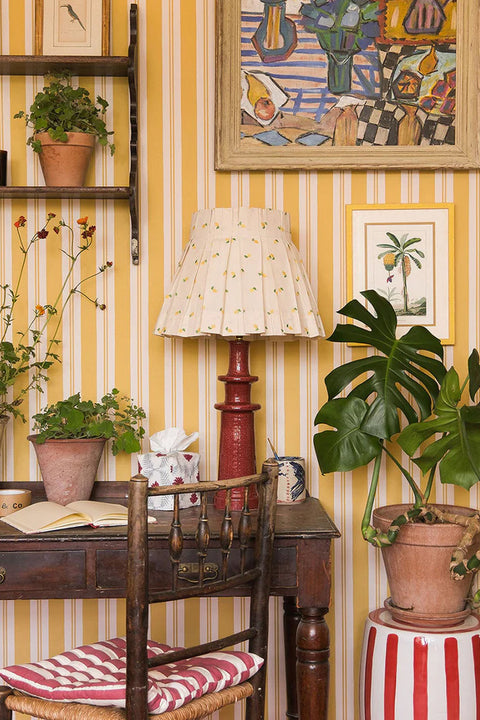 Lampefot - Candlestick Carmine Red