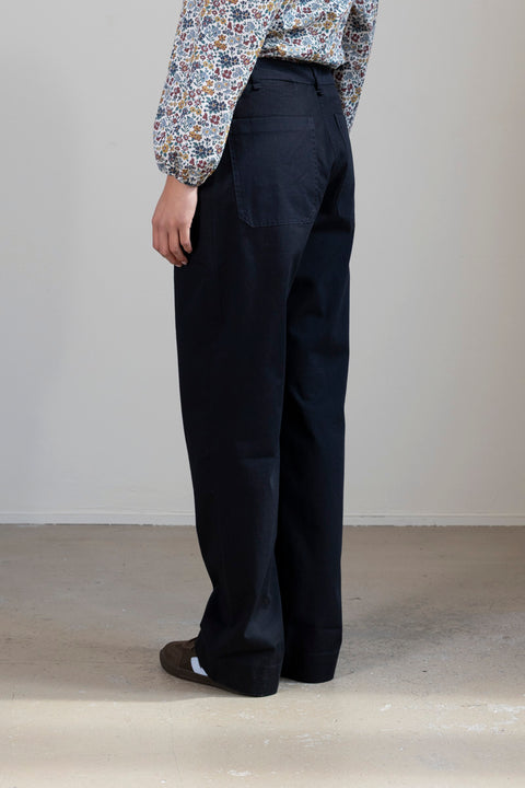 Bukse - River Pant Black Navy