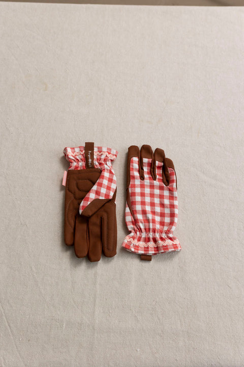 Hagehansker - Red Check