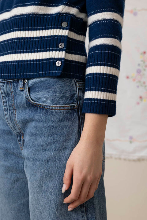 Genser - Port Polo Navy Combo