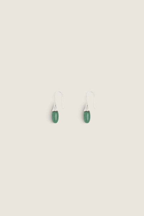 Øreringer - Dagny Drop Earrings Silver