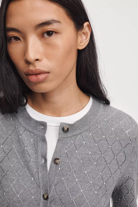 Cardigan - Archie Jewel Cash Blend