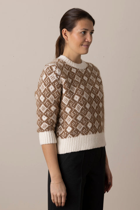 Genser - Soft Graphics Cherry Diamant