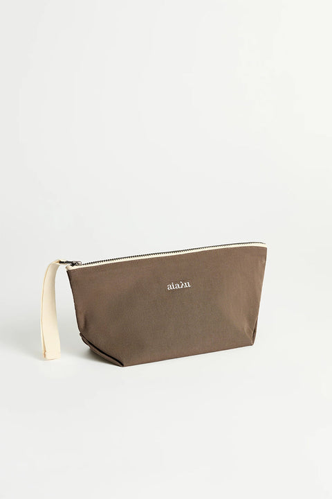 Toalettmappe - Pouch Mini Heavy Poplin Earth