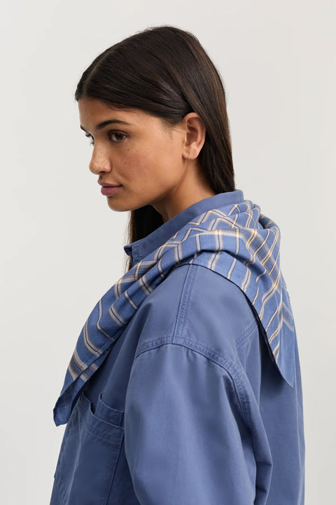 Skjerf - Taylon Mix French Blue