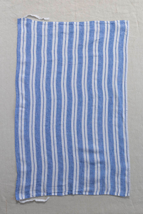 Kjøkkenhåndkle - Large Blue Stripes