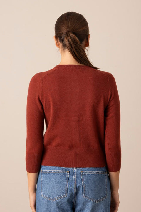 Cardigan - Metal Button Siena