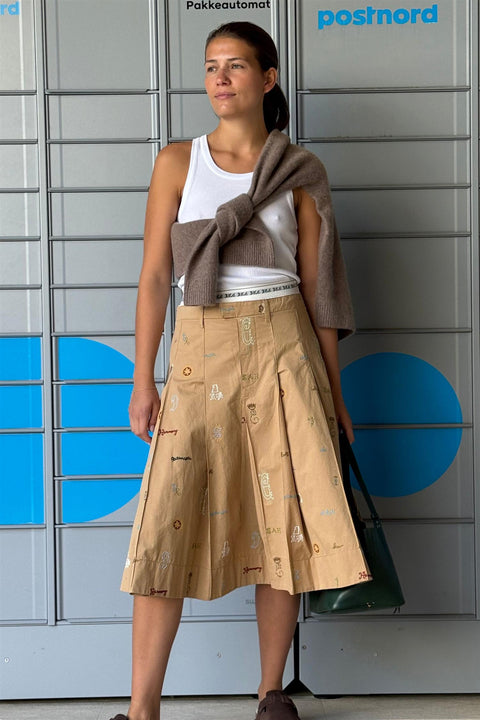 Skjørt - Juliet Skirt Camel