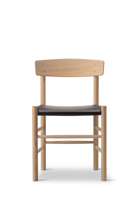 Spisestuestol - J39 Modell 3339 Såpet Eik Omni 377 Dark Brown