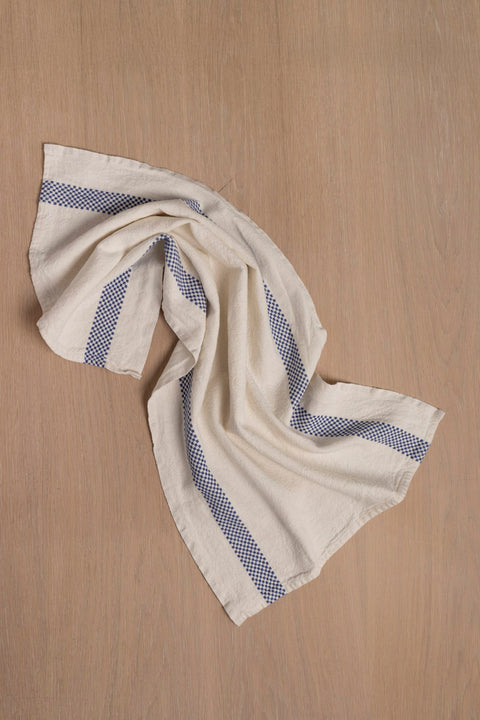 Kjøkkenhåndkle - Lustucru Blanc/Bleu