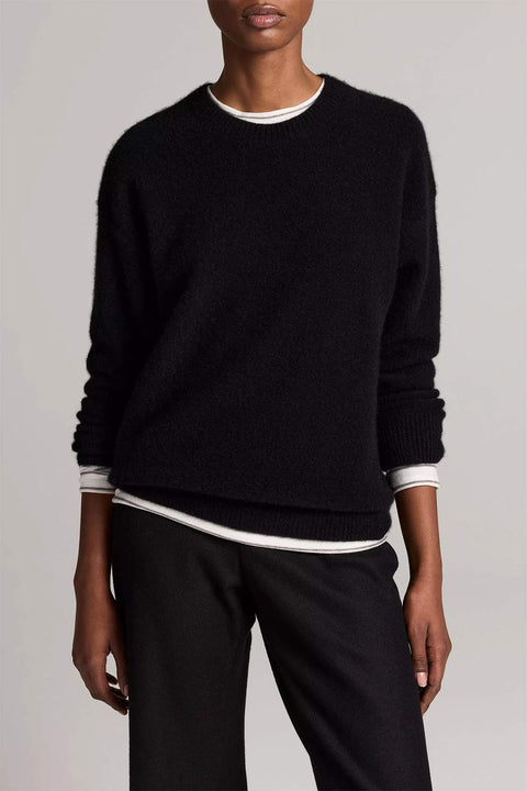 Genser - Boiled Cashemere Crew Black