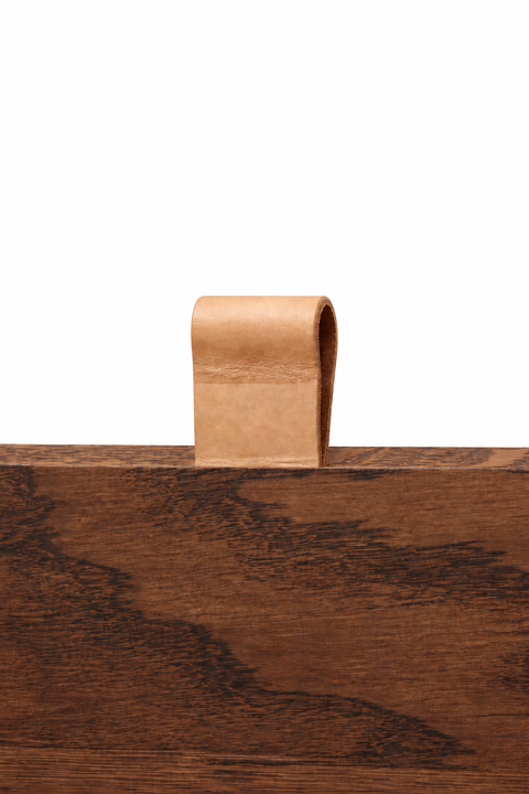 Benk - A Line Storage Bench 90 Røkt Eik