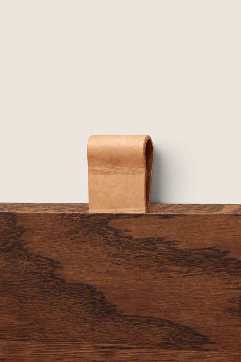 Benk - A Line Storage Bench 111 Røkt Eik