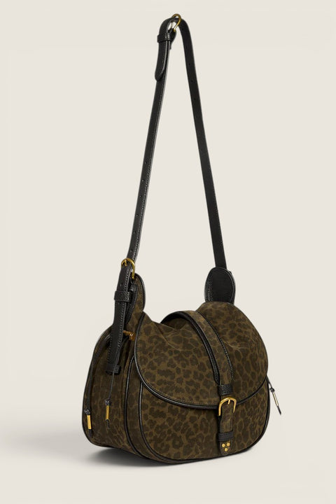 Veske - Gildas Imprime Leopard Kaki
