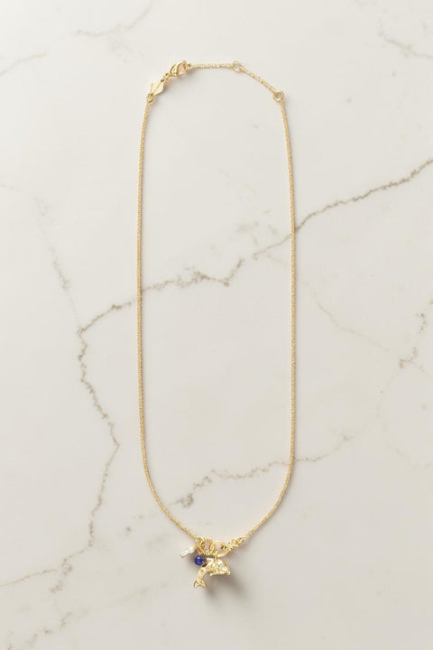 Halskjede - Delfin Gold