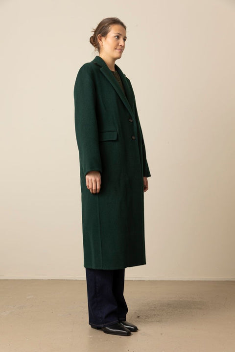 Kåpe - Single Breasted Classic Coat Juniper