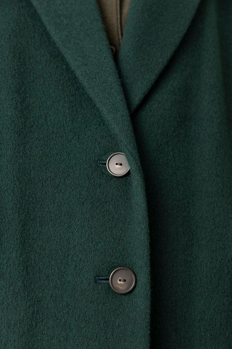 Kåpe - Single Breasted Classic Coat Juniper